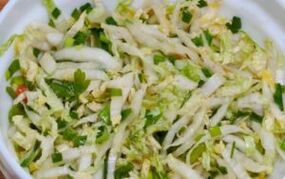 Salade de chou de Pékin